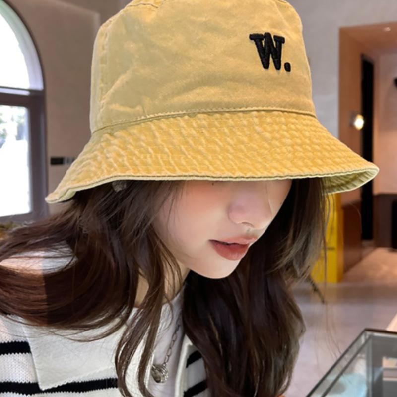 LOOKING4U Двухточечный фирменный логотип Панама Желтая Yellow